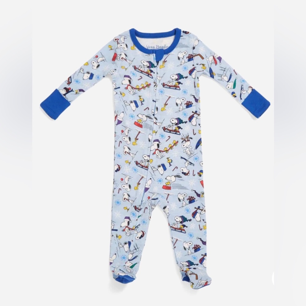Vera Bradley Peanuts® Pajamas One-Piece Sleeper